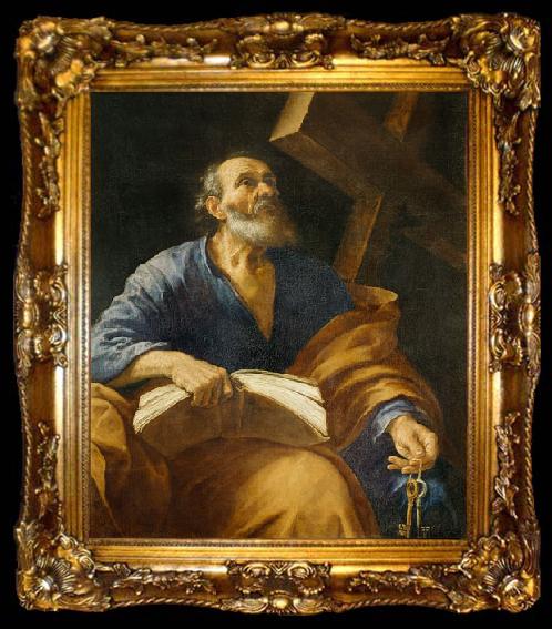 framed  Paolo Emilio Besenzi Saint Peter, ta009-2
